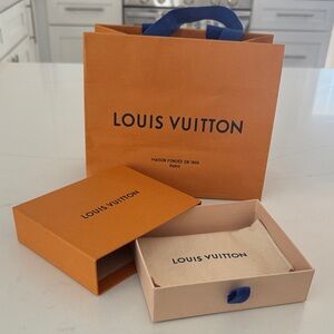 Louis Vuitton Small Box, Dust Bag, and Carrier Bag